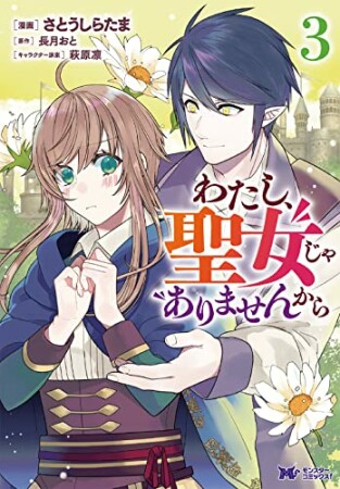 わたし、聖女じゃありませんから3巻の表紙