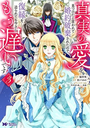 真実の愛を見つけたと言われて婚約破棄されたので、復縁を迫られても今さらもう遅いです！3巻の表紙