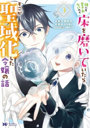 誰にも愛されないので床を磨いていたらそこが聖域化した令嬢の話3巻の表紙