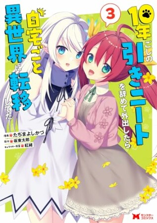 10年ごしの引きニートを辞めて外出したら自宅ごと異世界に転移してた（コミック）3巻の表紙