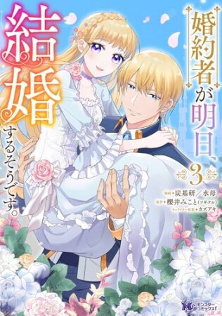 婚約者が明日、結婚するそうです。（コミック）3巻の表紙