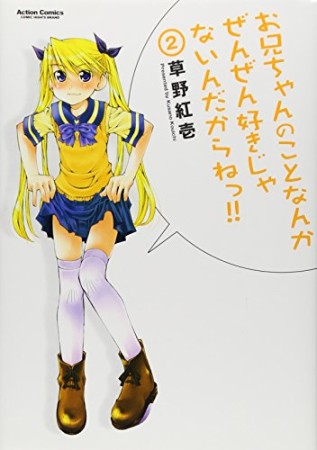 お兄ちゃんのことなんかぜんぜん好きじゃないんだからねっ!!2巻の表紙