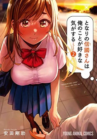 となりの信國さんは俺のことが好きな気がする2巻の表紙