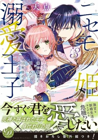 ニセモノ姫と溺愛王子～氷の仮面に隠された10年目の渇愛～3巻の表紙