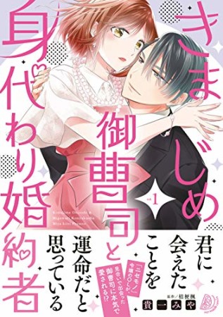 きまじめ御曹司と身代わり婚約者1巻の表紙