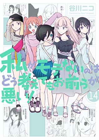 私がモテないのはどう考えてもお前らが悪い！14巻の表紙