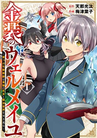 金装のヴェルメイユ～崖っぷち魔術師は最強の厄災と魔法世界を突き進む～1巻の表紙