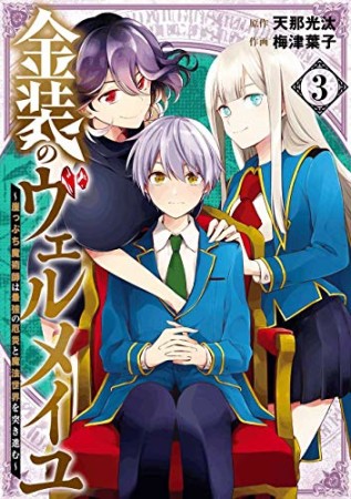 金装のヴェルメイユ～崖っぷち魔術師は最強の厄災と魔法世界を突き進む～3巻の表紙