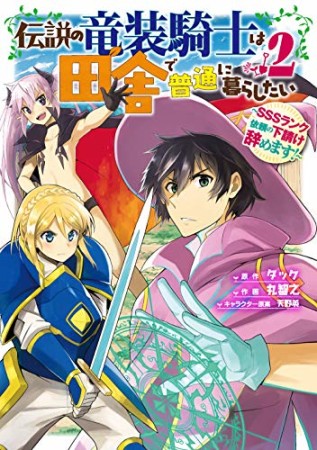 伝説の竜装騎士は田舎で普通に暮らしたい ～SSSランク依頼の下請け辞めます！～2巻の表紙