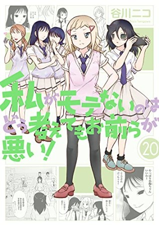 私がモテないのはどう考えてもお前らが悪い！20巻の表紙