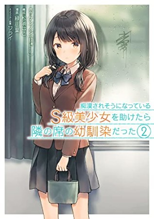 痴漢されそうになっているＳ級美少女を助けたら隣の席の幼馴染だった2巻の表紙