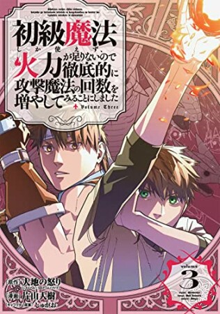 初級魔法しか使えず、火力が足りないので徹底的に攻撃魔法の回数を増やしてみることにしました3巻の表紙