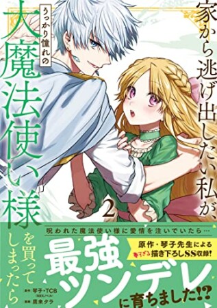 家から逃げ出したい私が、うっかり憧れの大魔法使い様を買ってしまったら2巻の表紙