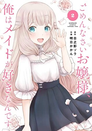 ごめんなさいお嬢様、俺はメイドが好きなんです2巻の表紙