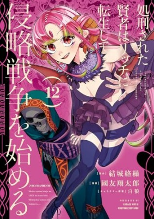 処刑された賢者はリッチに転生して侵略戦争を始める12巻の表紙