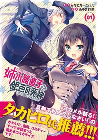 姉小路直子と銀色の死神1巻の表紙