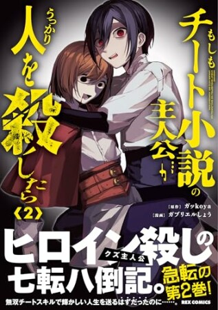 もしもチート小説の主人公がうっかり人を殺したら2巻の表紙