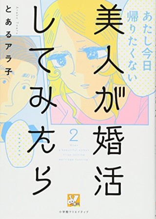 美人が婚活してみたら2巻の表紙