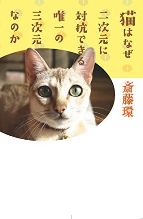 猫はなぜ二次元に対抗できる唯一の三次元なのか1巻の表紙