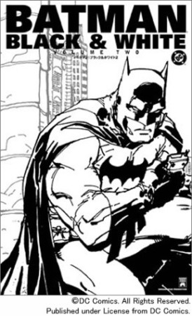 Batman black and white2巻の表紙