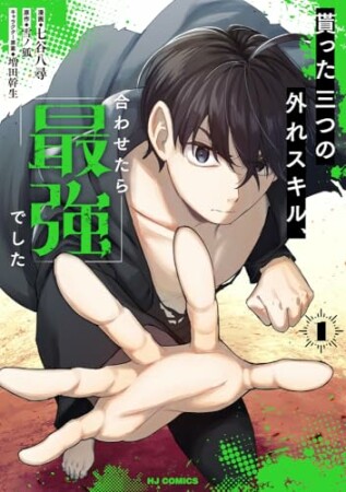 貰った三つの外れスキル、合わせたら最強でした1巻の表紙