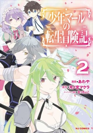 少年マールの転生冒険記2巻の表紙