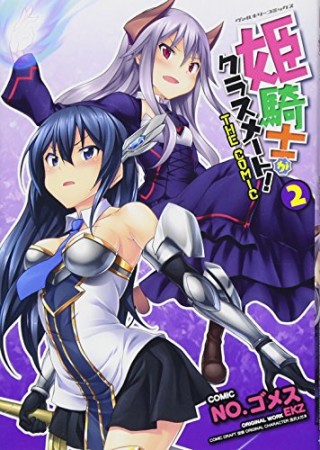 姫騎士がクラスメート!2巻の表紙