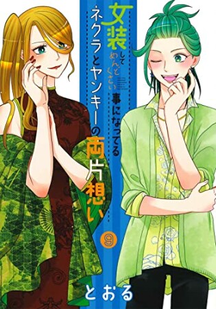 女装してめんどくさい事になってるネクラとヤンキーの両片想い9巻の表紙