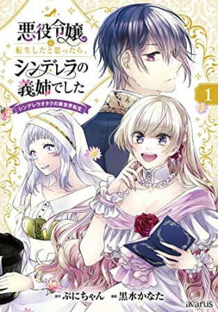 悪役令嬢に転生したと思ったら、シンデレラの義姉でした ～シンデレラオタクの異世界転生～1巻の表紙