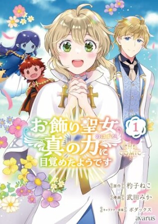 お飾り聖女のはずが、真の力に目覚めたようです1巻の表紙