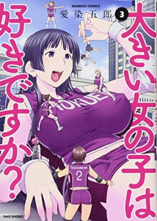 大きい女の子は好きですか?3巻の表紙