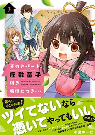 そのアパート、座敷童子付き物件につき・・・3巻の表紙