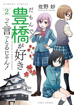 だもんで豊橋が好きって言っとるじゃん！2巻の表紙