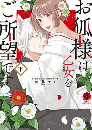 お狐様は乙女をご所望です2巻の表紙