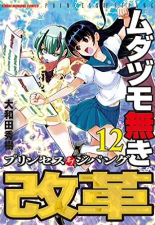 ムダヅモ無き改革 プリンセスオブジパング12巻の表紙