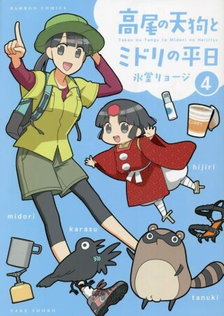 高尾の天狗とミドリの平日4巻の表紙