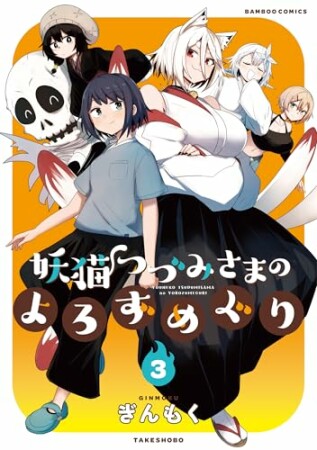 妖猫つづみさまのよろずめぐり3巻の表紙