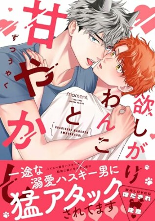 欲しがりわんこと甘やかし1巻の表紙