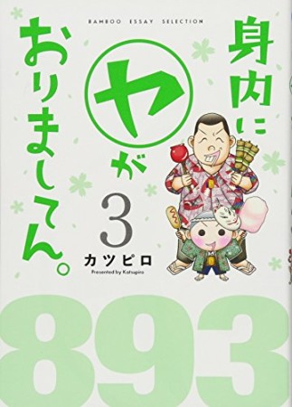 身内に〔○ヤ〕がおりましてん。3巻の表紙