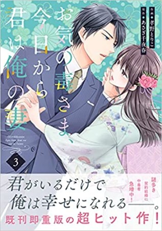 お気の毒さま、今日から君は俺の妻3巻の表紙