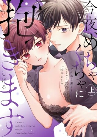 今夜、めちゃくちゃに抱きます～ワケあり男子といきなり同棲、始めました～1巻の表紙