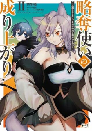 略奪使いの成り上がり2巻の表紙