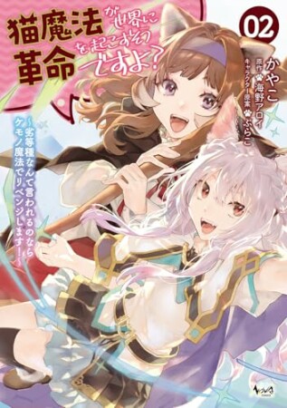 猫魔法が世界に革命を起こすそうですよ？2巻の表紙