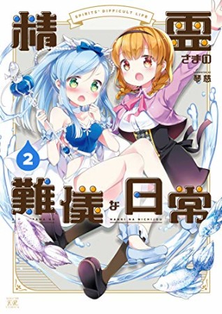 精霊さまの難儀な日常2巻の表紙