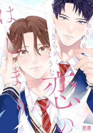 きらめくような恋のはじまり1巻の表紙