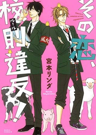 その恋、校則違反!1巻の表紙