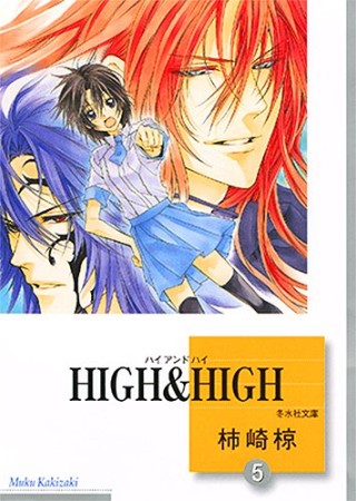 文庫版 HIGH ＆ HIGH5巻の表紙