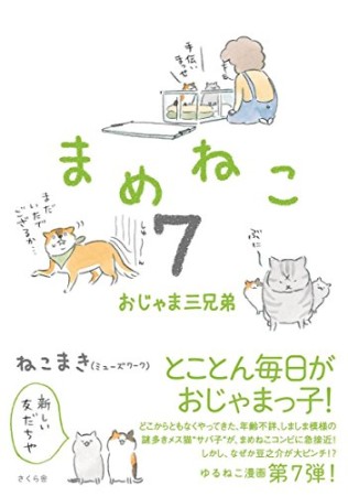 まめねこ7巻の表紙