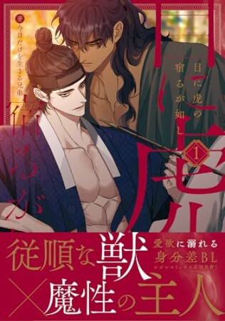 目に虎の宿るが如し1巻の表紙