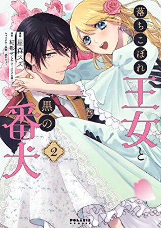 落ちこぼれ王女と黒の番犬2巻の表紙